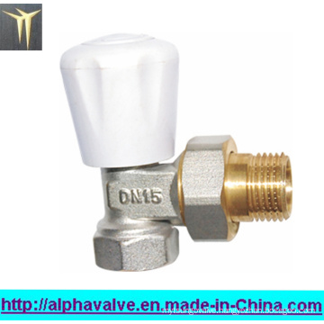 Brass Radiator Valve with Handle (a. 0155)